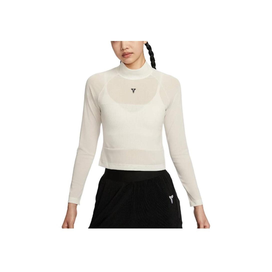 

Nike Футболка Kobe Series Fashion, универсальная, удобная, с длинным рукавом, женская, цвет парусно-белый IB0015-133 S