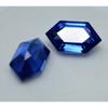 Natural Blue Tanzanite Loose Gemstone 18.50 Ct Fancy Cut Pair for Jewelry Making and Gem Collections