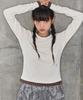 Isjabaibeu Star Layered Long Sleeve - Cream