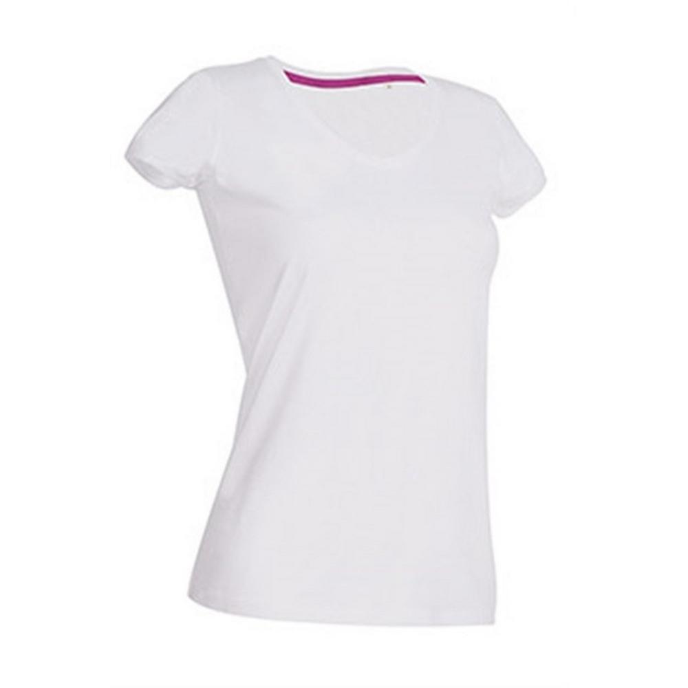 Stedman Womens/Ladies Megan V Neck Tee