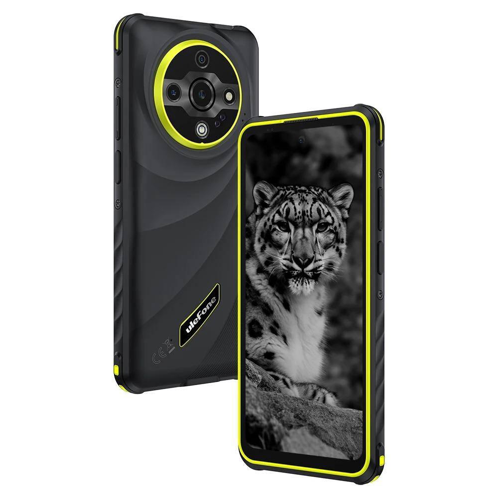 Ulefone Armor X31 4G Robustes Telefon 6,56” Android 15 Smartphone Bis zu 12 GB RAM 128 GB ROM 48 MP NFC Nachtkamera IR-Blaster Global
