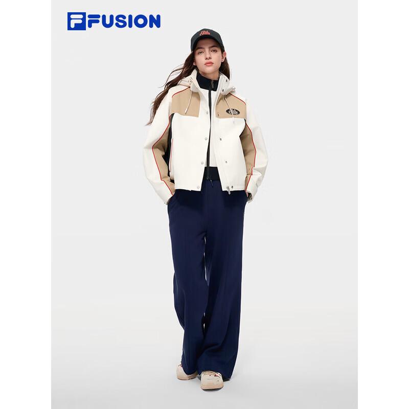 FILA FUSION Women s Color Block Hooded Two-Piece Set L
