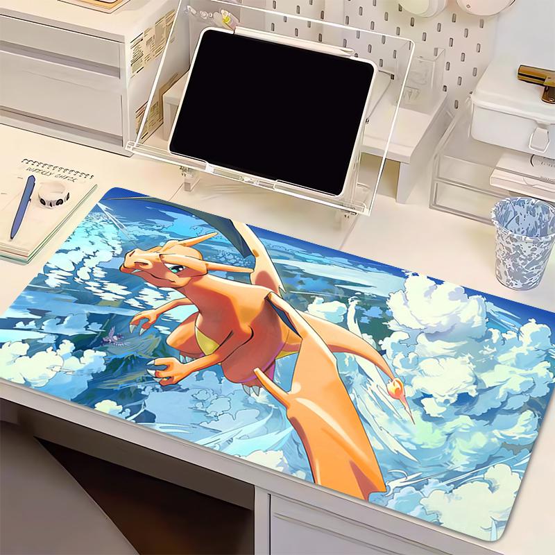 Mouse Pad P-Pokemon Charizard gaming accessories Computer keyboard gamer Designed specifically e-sports Gamer Cabinet Mousepad