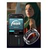 2026 Touch Display Smart Ring R11C with Charging Box-1ATM Waterproof Step Health Tracker 5.2 BLE Heart Rate Blood Oxygen Monitor