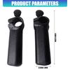 Adjustable Handlebar Ends Mountain Bike Deputy Handle Metal Handle Bar Ends Grips with End Plug Bicycles Accessories