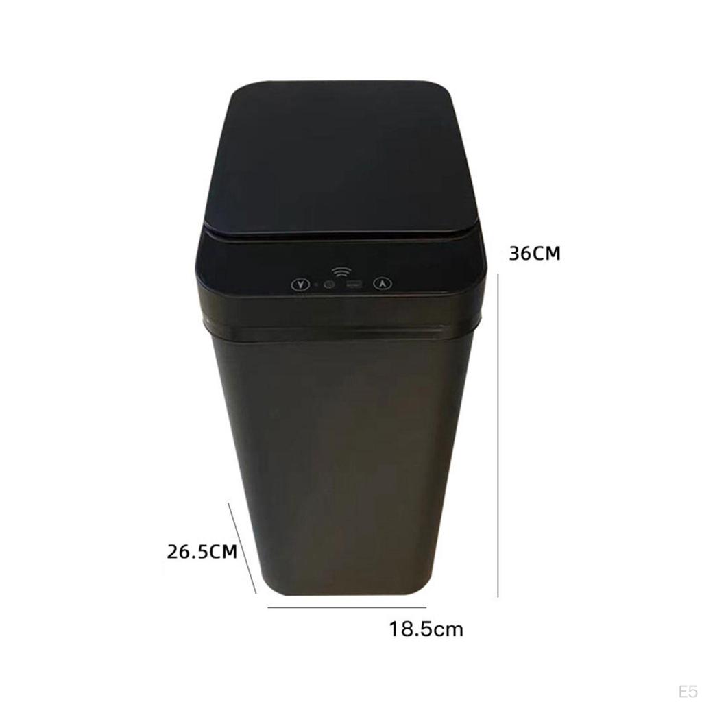 Automatická popelnice Koupelna Smart Trash 15L Vodotěsná Prostorově úsporná Bezdotyková pro