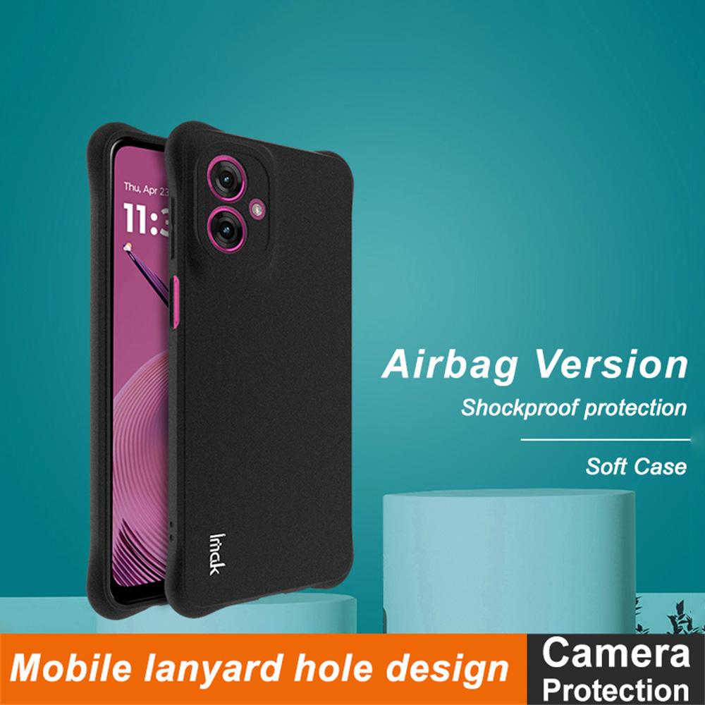 IMAK For Motorola Moto G55 5G Case TPU Phone Cover Airbag Shockproof Protection