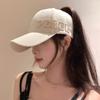 Large Head Size Snapback Hat Adjustable Soft Top Hat Letter Embroidery Baseball Cap  All Seasons