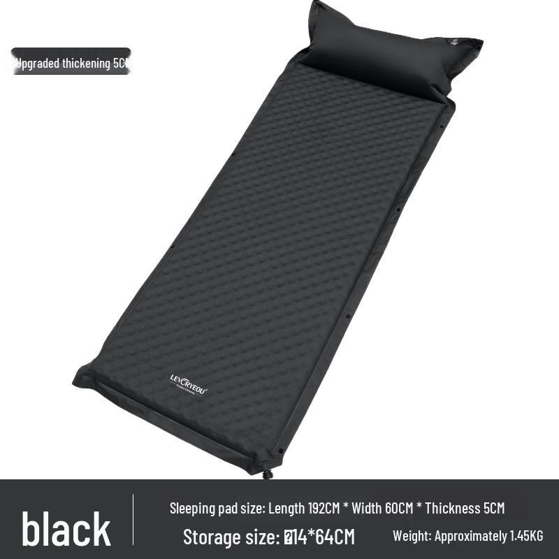 Portable Self-Inflating Camping Pad - Moisture-Proof and Thickened Sleeping Mat