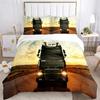 Federa Piumone con Logo Camion DAF alla Moda Set Biancheria da Letto Coperta Morbida e Federe per Ragazzi Singolo_Matrimoniale_Queen_King