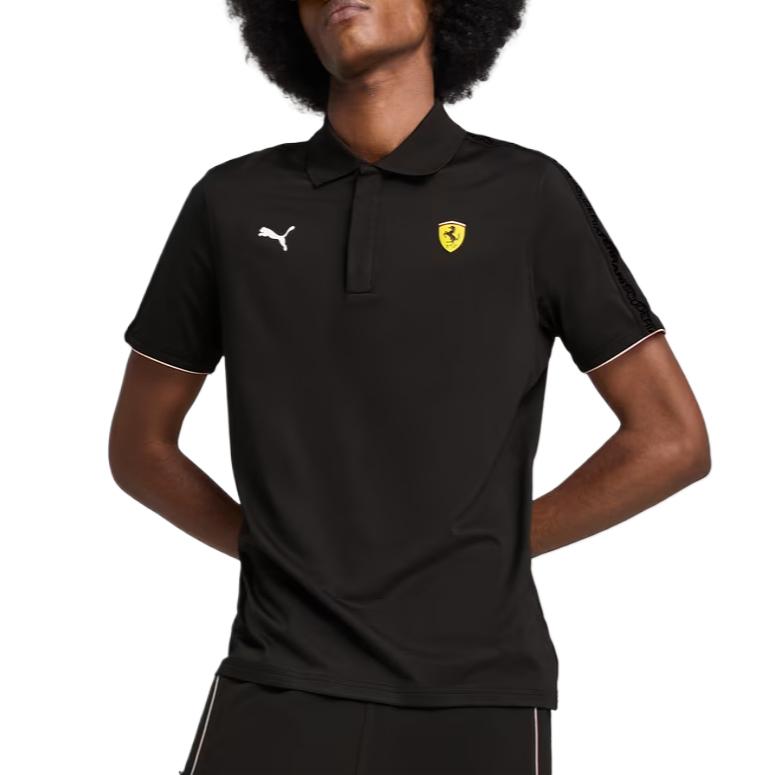 PUMA Race Cloudspan Polo Shirt Men's Black 630185-01