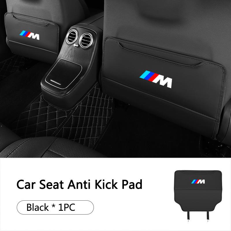 1 Stück Autositz-Rückenlehnen-Schutzmatte Anti-Tritt-Pad für BMW M Emblem M1 M2 M3 M5 M6 X1 X3 X5 X6 E46 E39 E36 E60 Innenzubehör