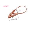 M-12pcs Hook Clip Hanger Household Clothesline Travel Clothesline Strong Small Windproof Clip For Drying Clothes Socks Underwear