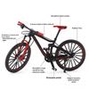 Legierung Mountainbike Modell Simulation Downhill Racing Mini Metall Spielzeug Fahrrad Mit Pedalverbindung Hinterrad Dekoration Sammlerstück
