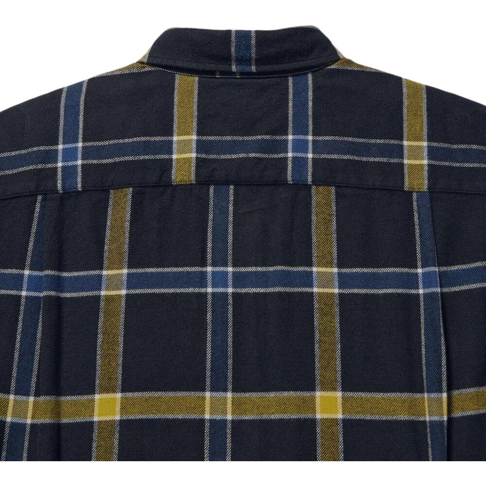UNIQLO JW Anderson Checkered Button Flannel Long Sleeve Shirt Men shirts Black 462143-09