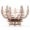 Ugears Mechanical Flower 70019 Wooden Puzzle, Crafts & Models, No Glue or Tools Required, Intermediate/Adult