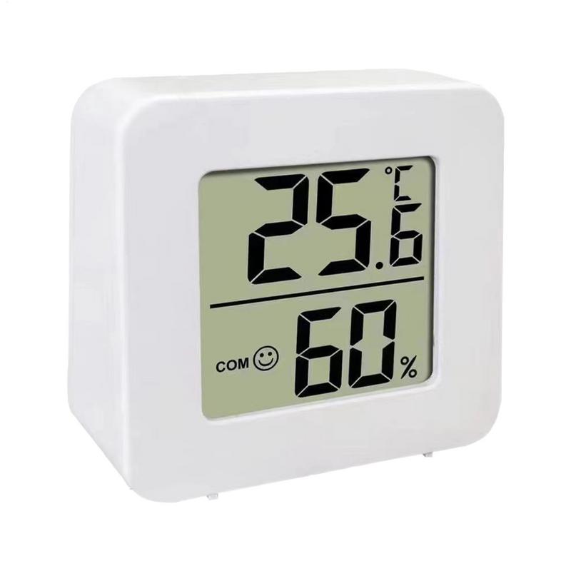 Temperature and Humidity Gauge Room Humidity Monitor Hygrometer Temperature Meter Small Hygrometer LCD Display Gauge for Home