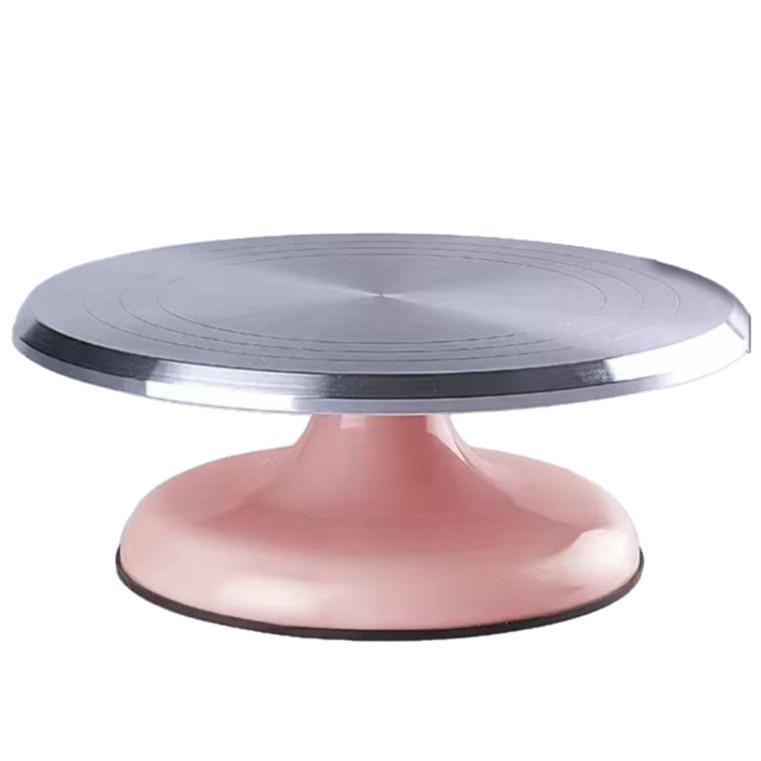 10/12Inch Pastry Turntable Cake Stand Aluminum Alloy Professional Pastry Rotating Tray and Pastry Accessories Decoration Tool