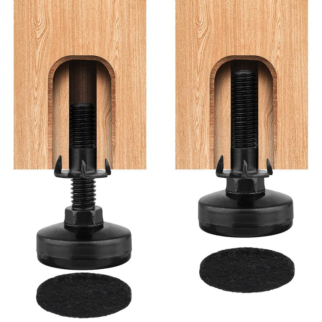 Möbel Verstellschraube Stuhlfüße Niveauausgleich Bodenschoner Beinpolster Basis Sofa Schrank Tisch Geräuschdämpfend rutschfest Sofaerhöhung