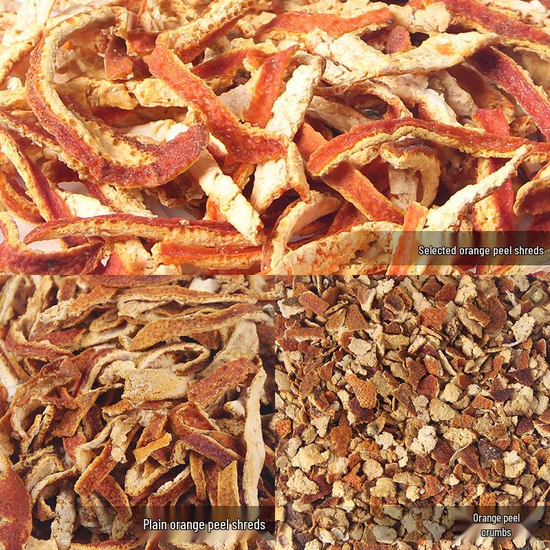 Dried Tangerine Peel Strips for Tea and Soaking