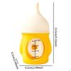 Pet Feeding Bottle 80ml Accessories Silicone Nipple Reusable Nursing Feeder for