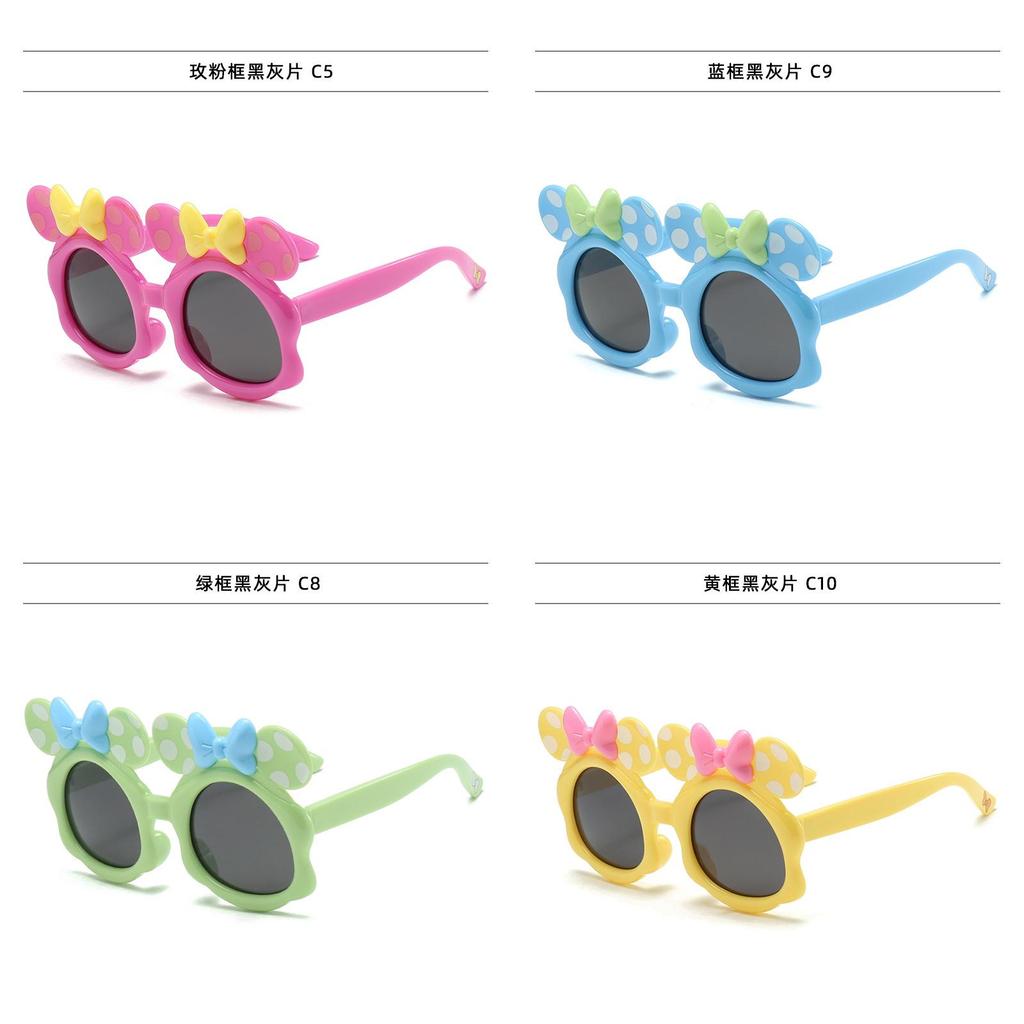 Mickey Mouse Kids Sunglasses With Uv400 Protection And Cartoon Design For Summer Outings
