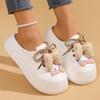 [Comfort EVA Slides] Lightweight & Breathable Women's Bow EVA Slides | Multiple Colors, Height-Boosting Comfort, Durable & Slip-Resistant