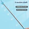 Durable Stainless Steel Teaching Pointer Telescopic Rod Finger Design Teaching Stick Classroom Finger Teachers