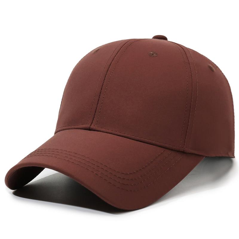 Solid Color Baseball Cap for Unisex Sunscreen Cap Outdoor Cap