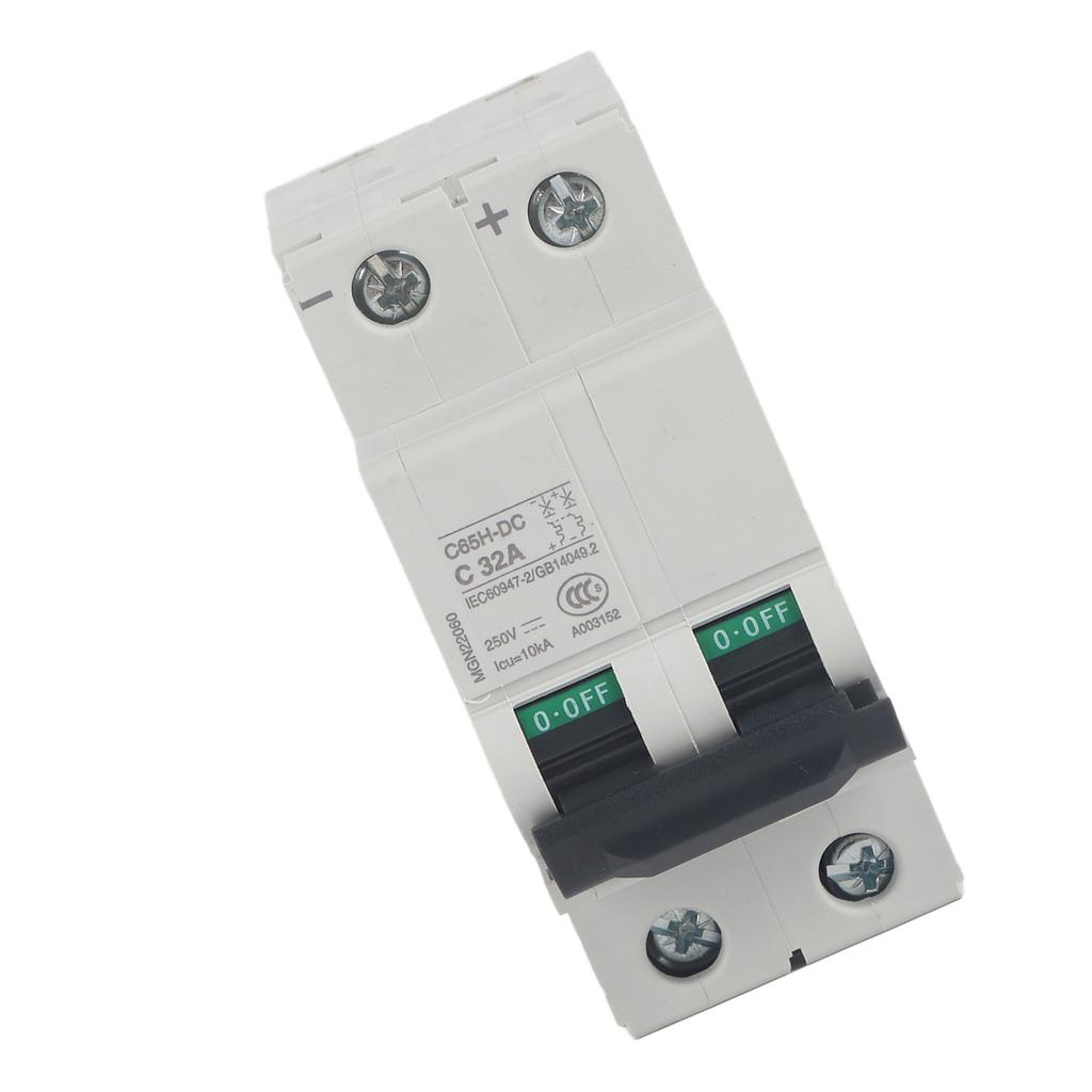 Elektrikli Minyatür C65HDC Devre Kesici 2P 250V Hava Şalteri (32A)