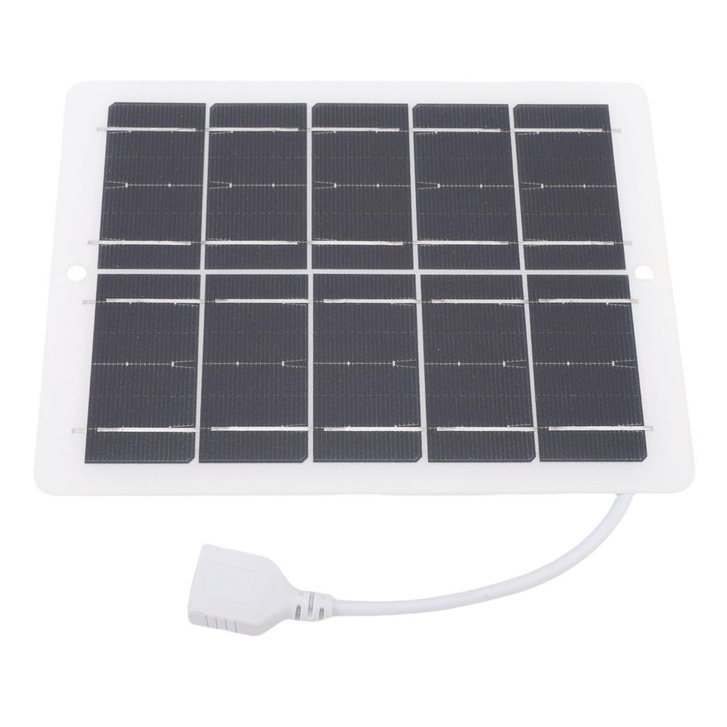 Solar Panel 3W 5V High Efficiency Multi Purpose USB Solar Panel Charger for Mobile Phone Tablet