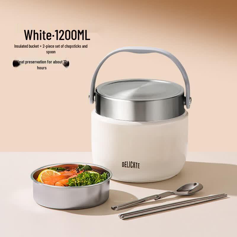 2-Layer 304 Stainless Steel Insulated Lunch Box