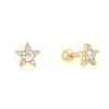 Ania Haie Gold Pentagonal Star Barbell Single Piercing E070-11G