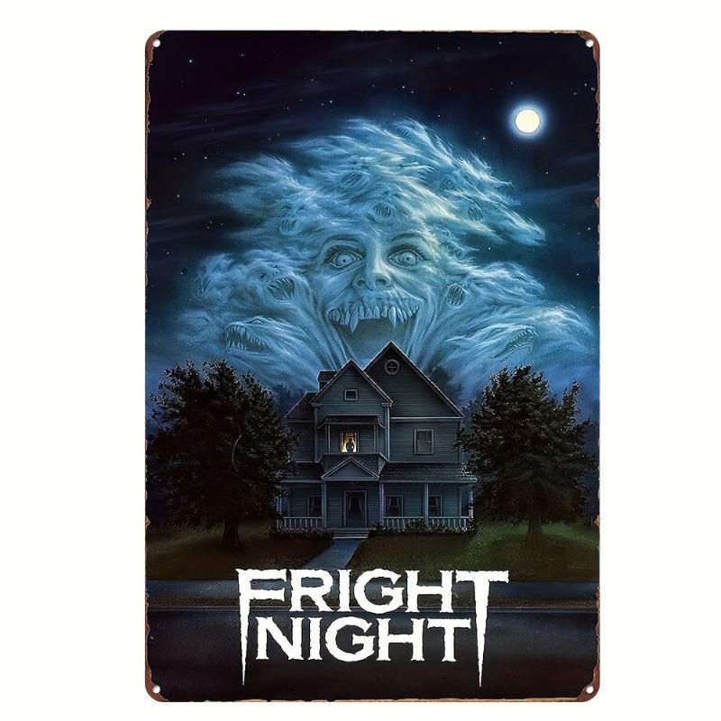 Halloween Metal Tin Sign Wall Decor 20x30cm