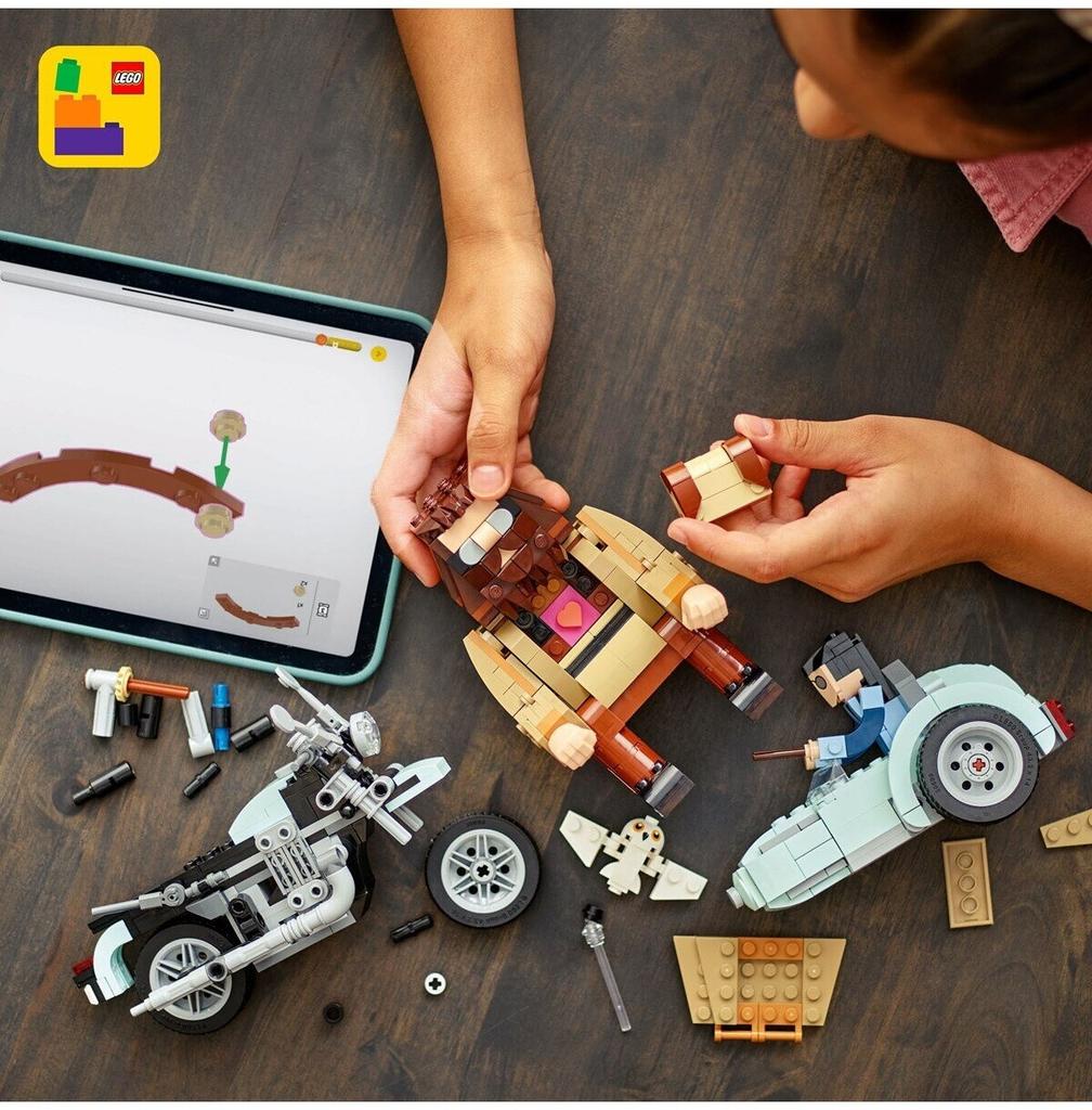 LEGO Harry Potter Constructor – Hagrid and Harry's Motorbike Ride Figure (76443)