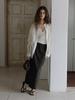 HUNCH Sheer Crinkle Overfit Shirt (3Color)