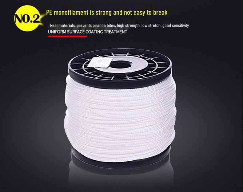 16-Strand Braided PE Fishing Line, 500m, 20-500LB, Dyneema Big Game Sea Line Reel