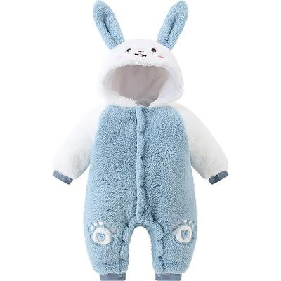 Rabbit Hooding Full Snap West Size 90, Korea Best Childrens Clothes