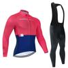 Team Cycling Jersey Set  Man Autumn MTB Race Cycling Clothing Long Sleeve Ropa Ciclismo Outdoor Riding Bike Uniform