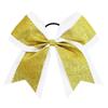 Funkelndes Schleifen-Haargummi mit doppelter Schicht - Cheerleader-Accessoire