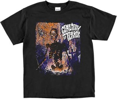 Cemetary of Terror Film Horror Maglietta 1985 Grafica Vintage Halloween Goth Punk
