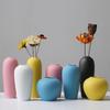 Kleine Keramische Bloemenvaas Scandinavische Stijl, Minimalistische Huis Hotel Tafeldecoratie voor Droge Verse Bloemen, Hydroponische Plantenbak
