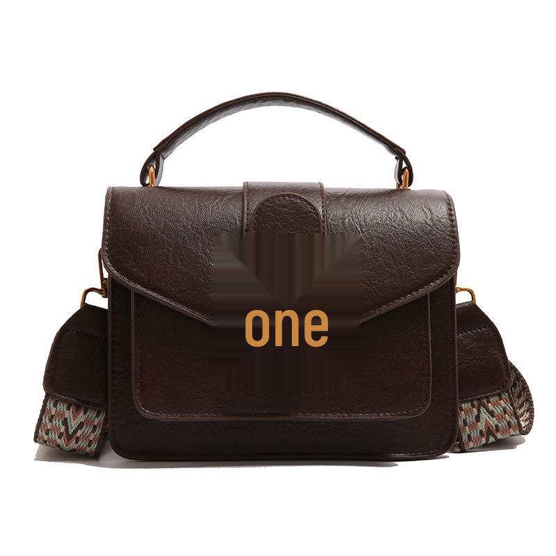 

Универсальная женская модная сумка: Кроссбоди с двойным и одинарным плечевым ремнем кофейный