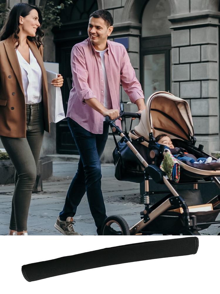 Stroller Handle Cover Removable Replacement Baby Stroller Handle Pad Wrap Dustproof Protector for Outdoor Protection Daily Park