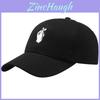 Ulzzang Heart Hand Gesture Baseball Cap With Cotton Brim For Summer And Casual Wear