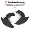 Motorcycle Air Ducts Side Cover For Kawasaki Ninja ZX-6R 2024+ ABS Black Motorcycle Brake Caliper Radiator Brake Disc Cooler