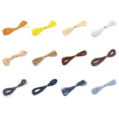 1 Bar 1mm*9.5m Nylon Rope Wax Thread 1 Bar Wax Thread For DIY Jewelry Material Fashion Nylon Rope Thread Creative Accessories Wax Thread Handmade