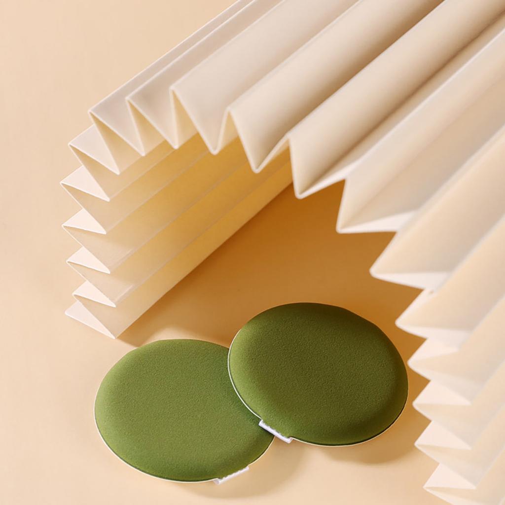 Powder Puff Soft Makeup Puff Blending Sponge For Creams ,Powder, Wet Dry Use, Teardrop And Round For All Types Of Skin