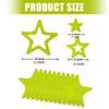 12/24Pcs Star Shape Anti Slip Shower Sticker Adhesive Decal Safety Bathtubs Strips for Bath Tub,Shower Floor,Stair