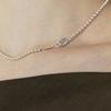 ihr ROUND CLIP BALL NECKLACE / 925 SILVER